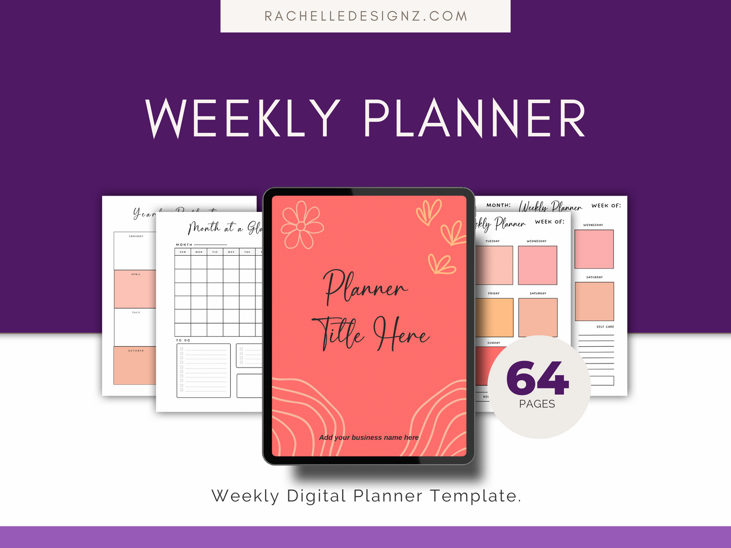 Weekly Planner Template