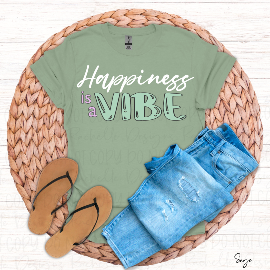 Happiness Is A Vibe Digital File