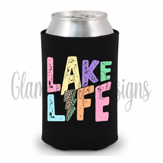 Lake Life/Beach Life Can Coolers