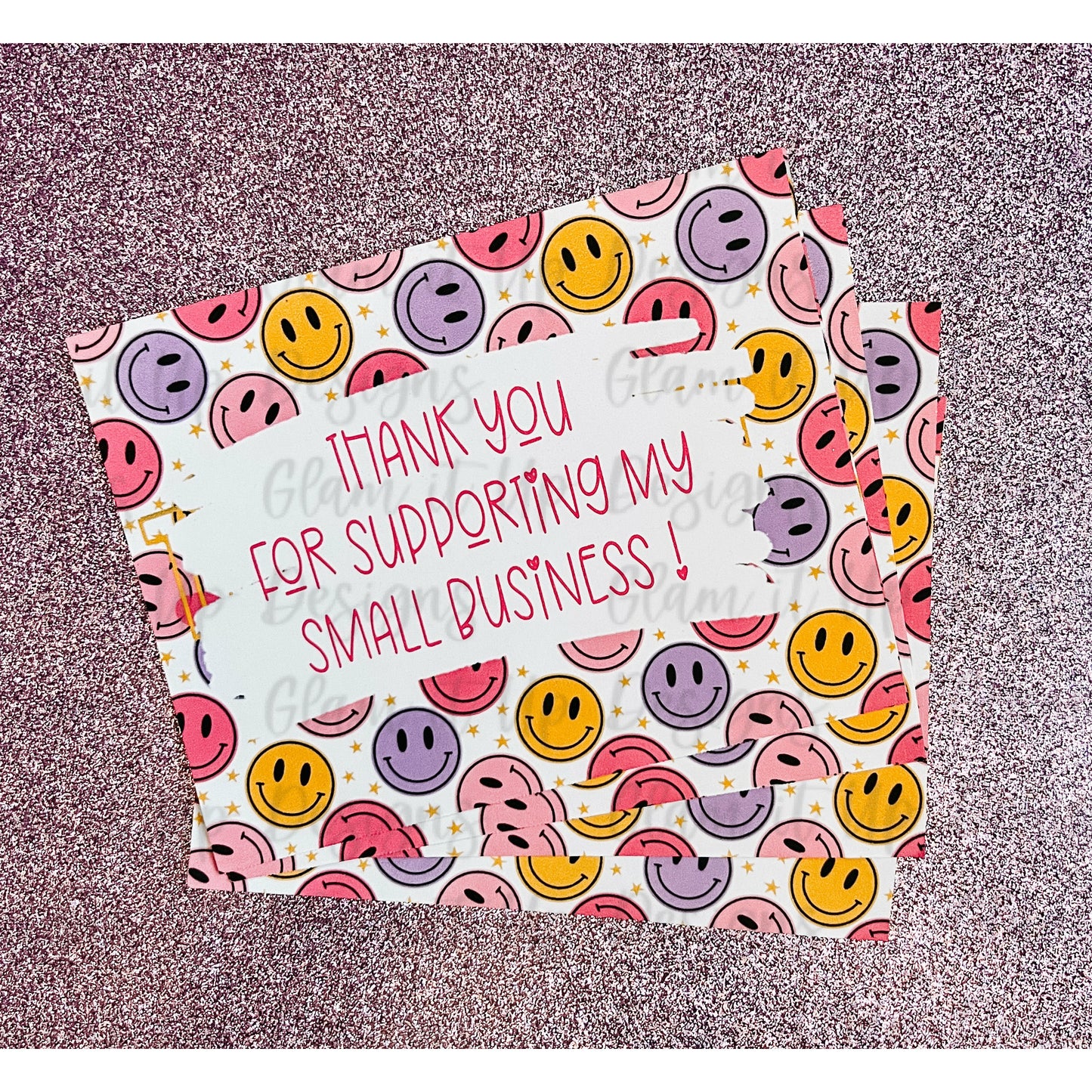 Smiley Thank You Cards