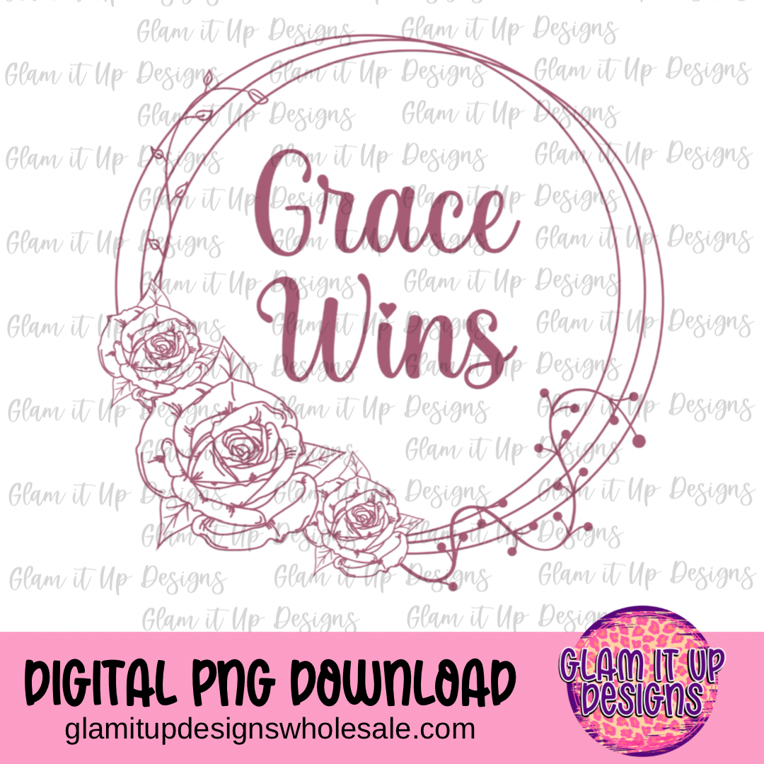 Grace Wins PNG File
