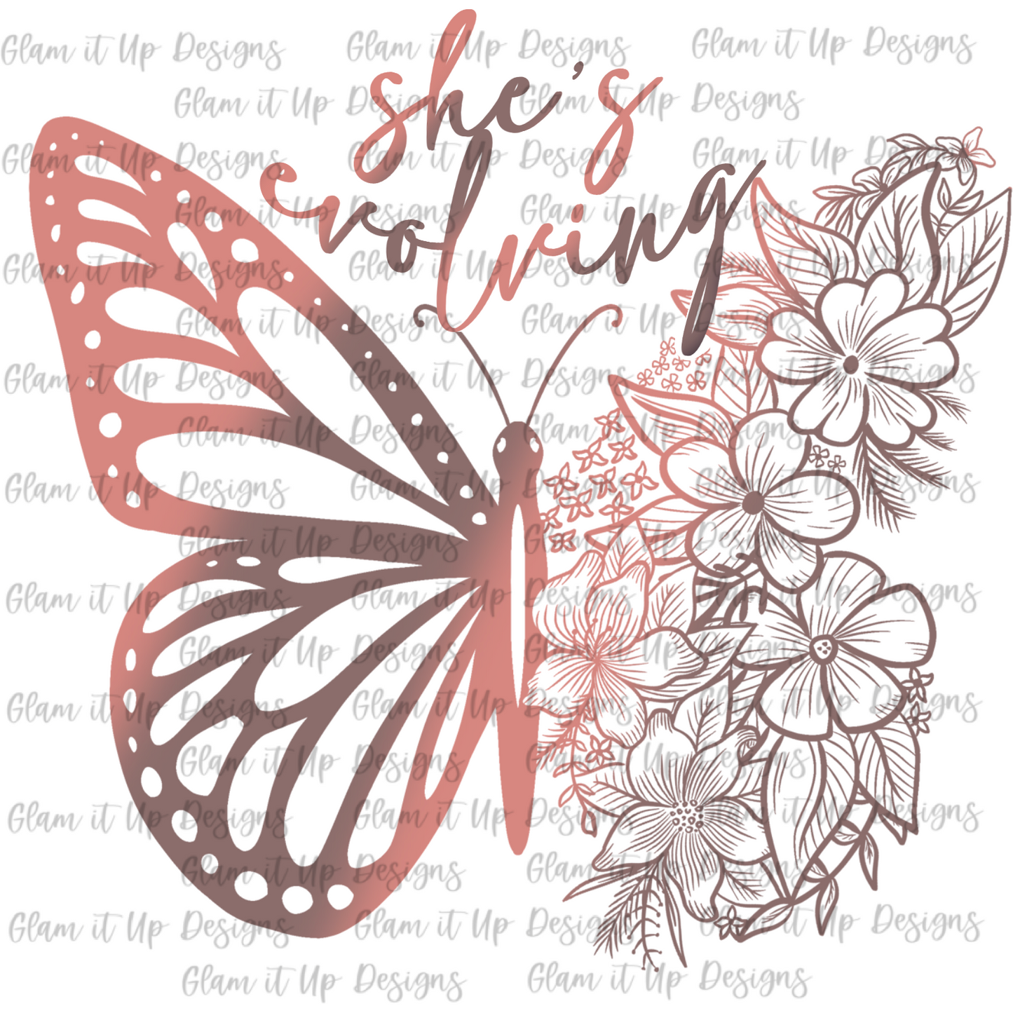 She’s Evolving  PNG File