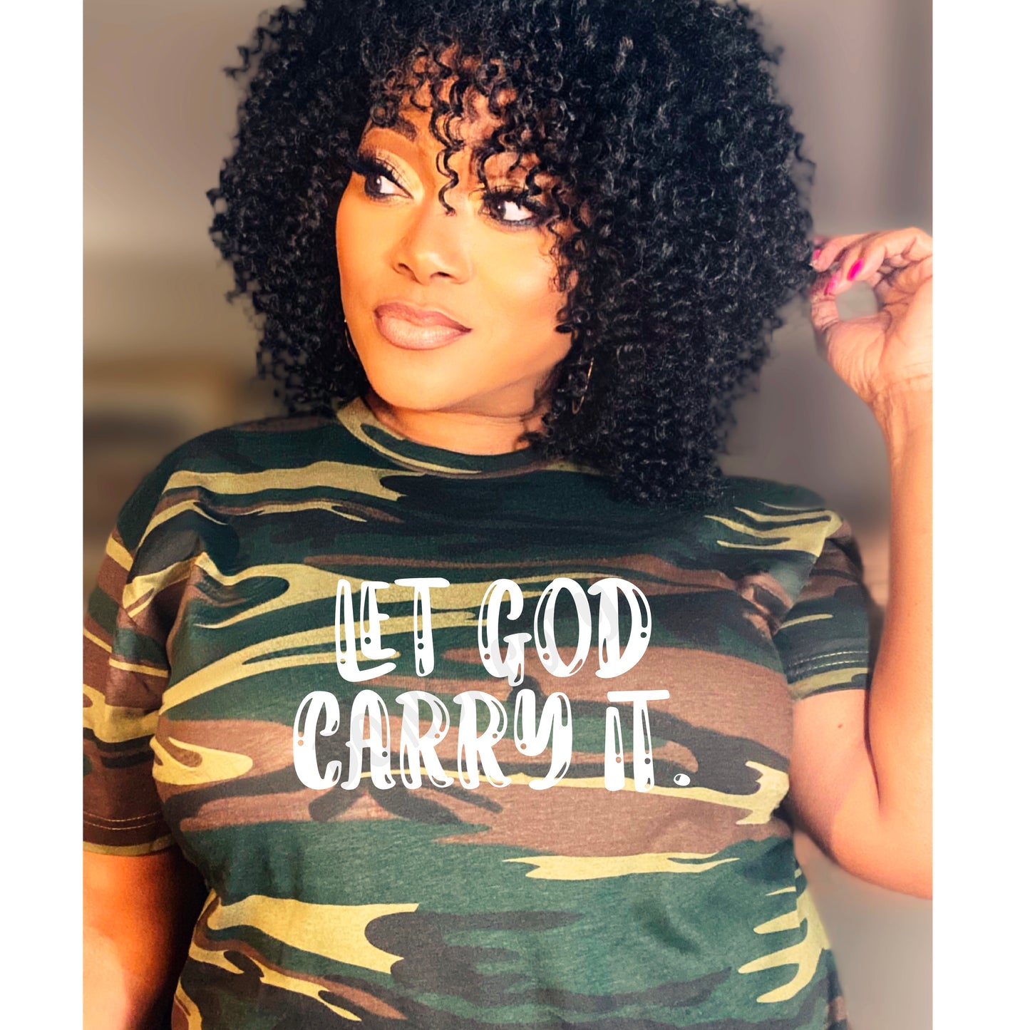 Let God Carry It T-shirt