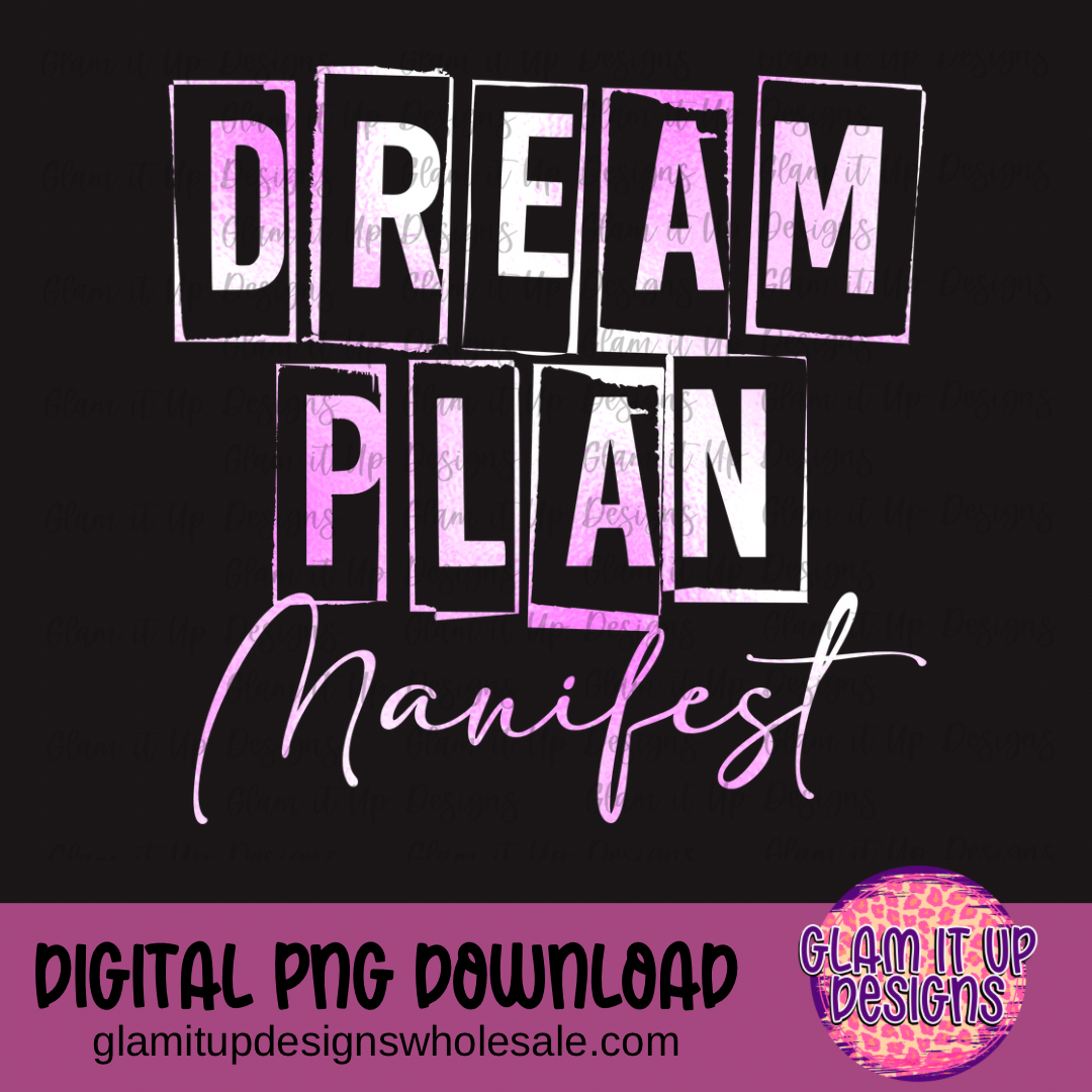 Dream Plan Manifest PNG File