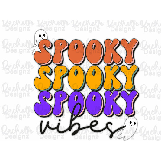 Spooky Vibes PNG File