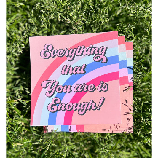 You Are Enough Affirmation Cards