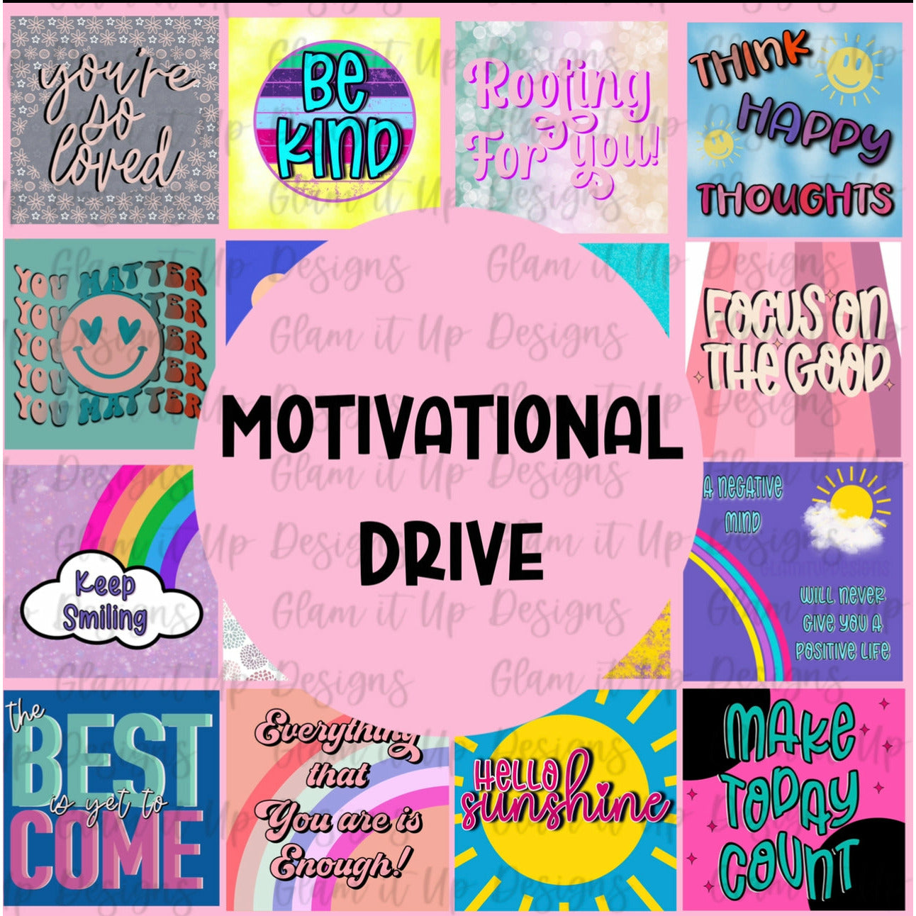 2022 Motivational Graphics Drive - Yearly Access